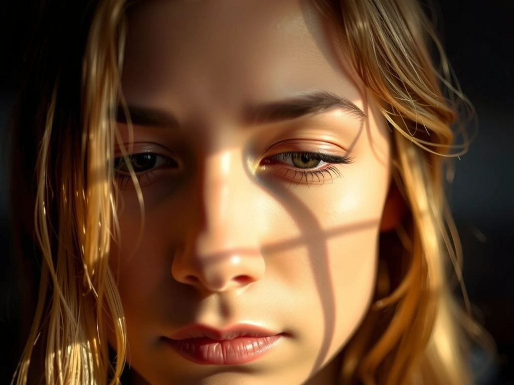 Fatigue invisible - visage fatigué